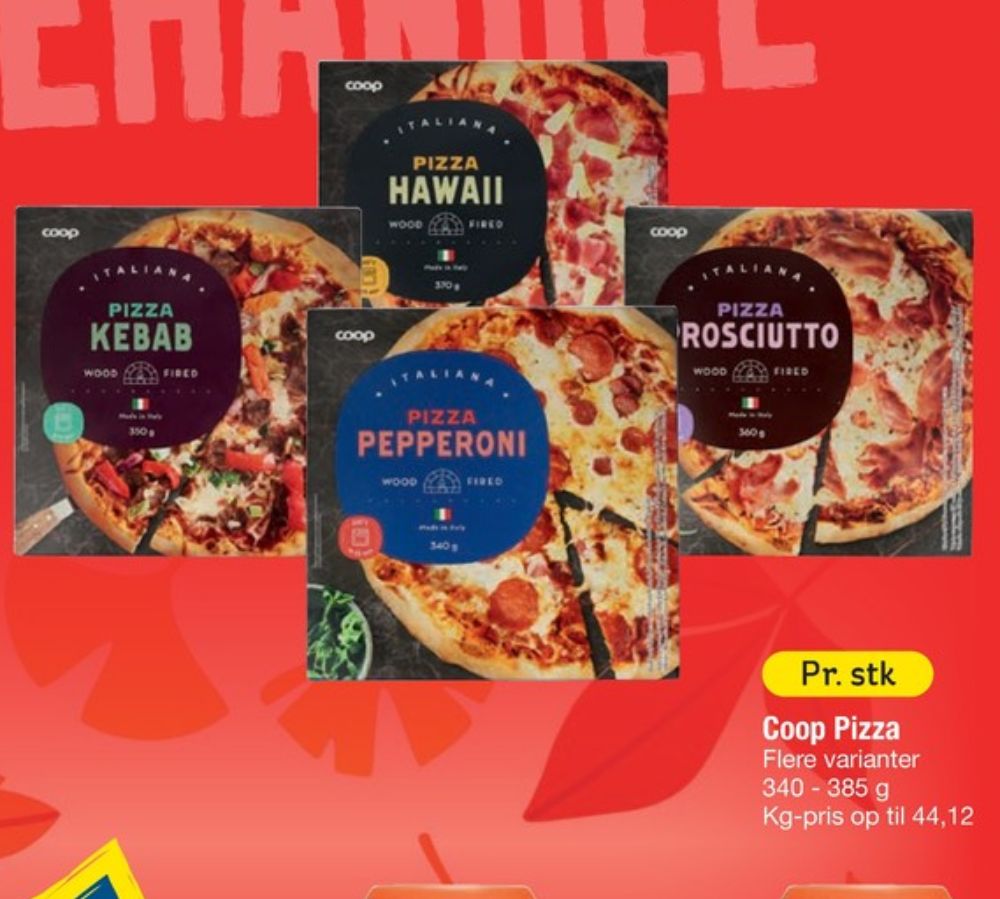 Coop, Pizza Hawaii