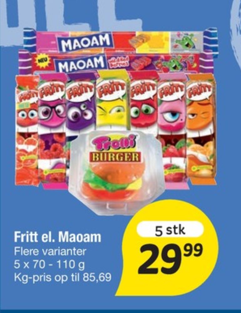 Maoam, Karameller Wild Red Berries