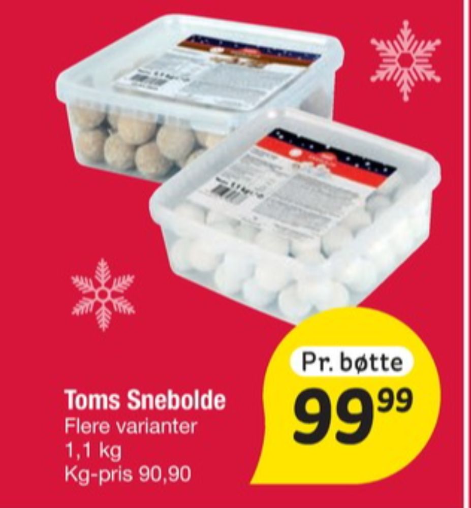 Toms Snebolde, Snebolde Nougat
