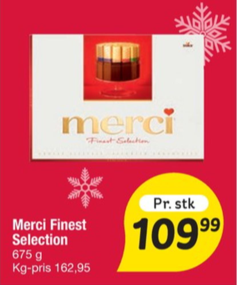 Merci Finest Selection, Dessertchokolade