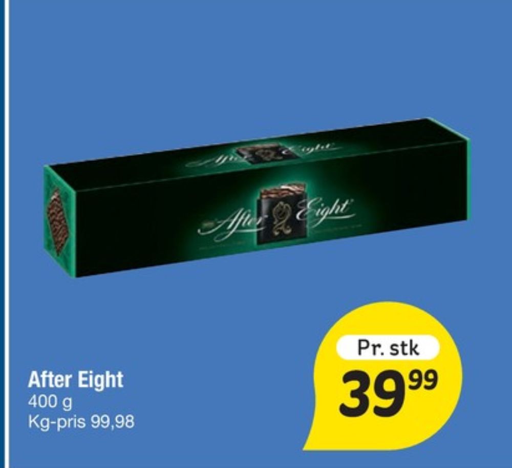 After Eight, Mintchokolade