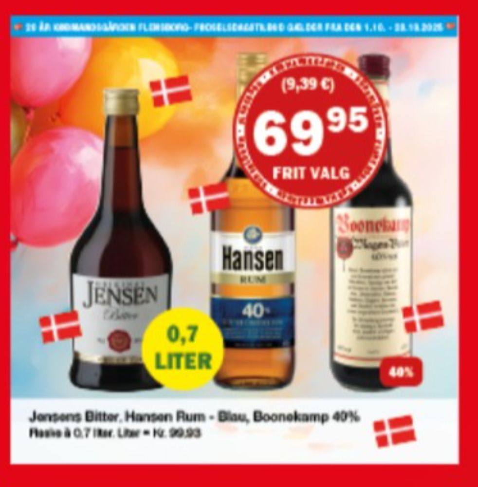 Jensen, Bitter