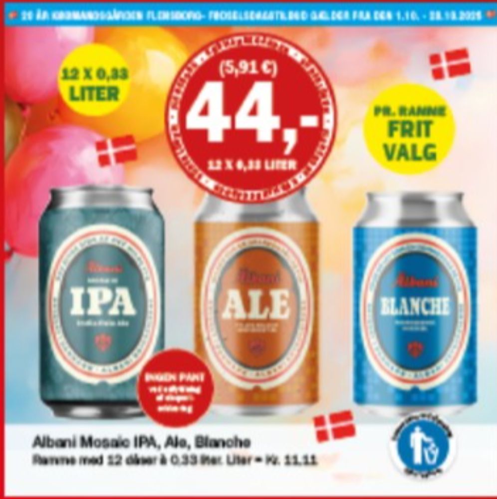 Albani Blanche, Specialøl 12 pk.