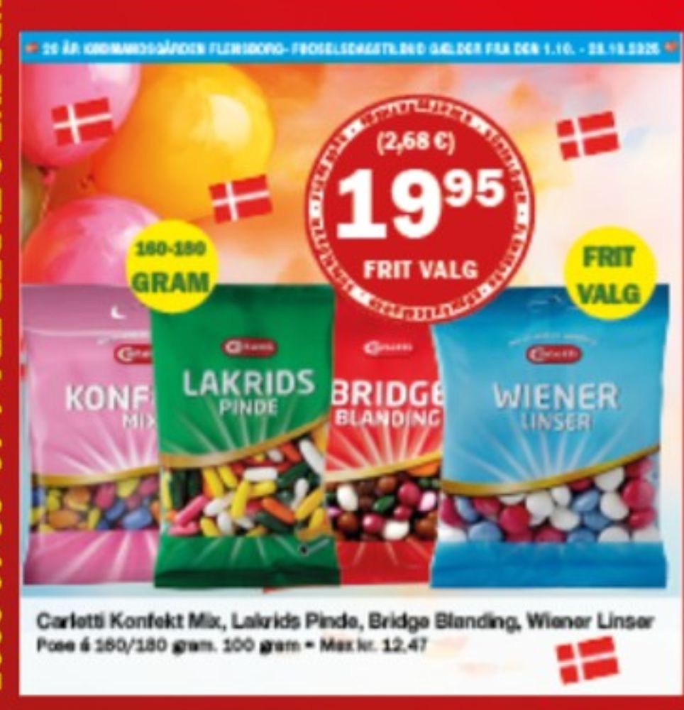 Carletti Konfetti Mix, Dragée