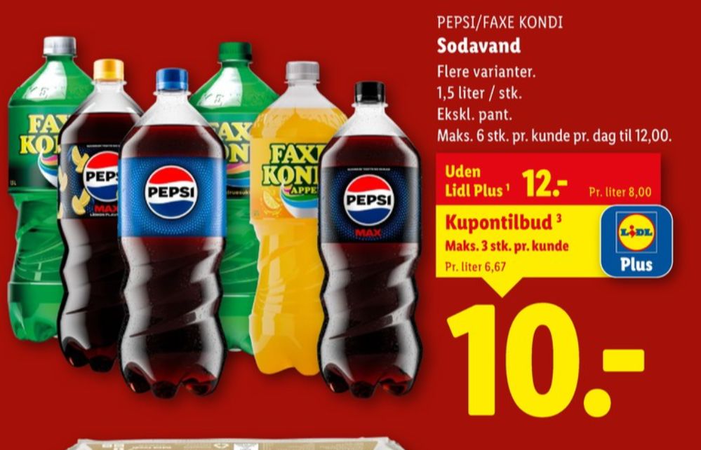 Pepsi Max, Cola