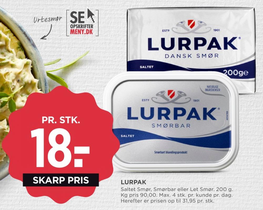 Lurpak, Smørbar