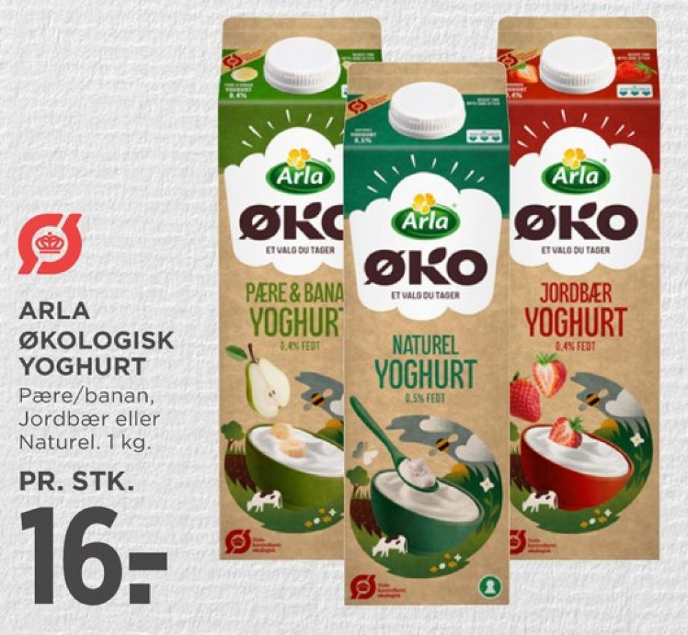 Arla, Jordbær Yoghurt 