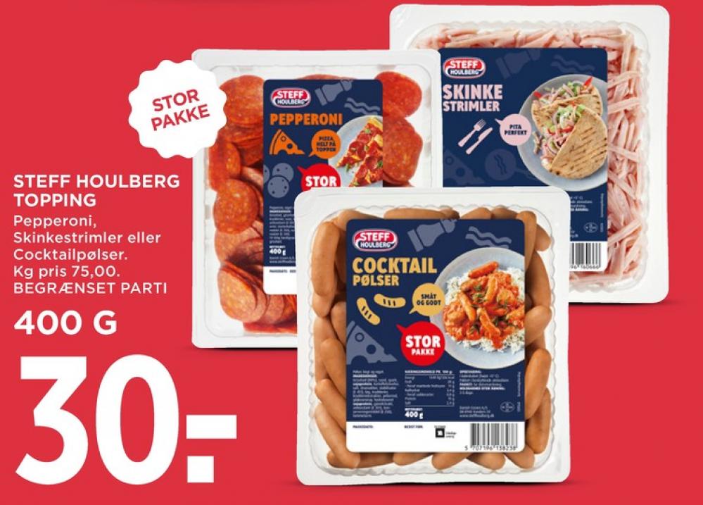 Steff Houlberg, Skinkestrimler