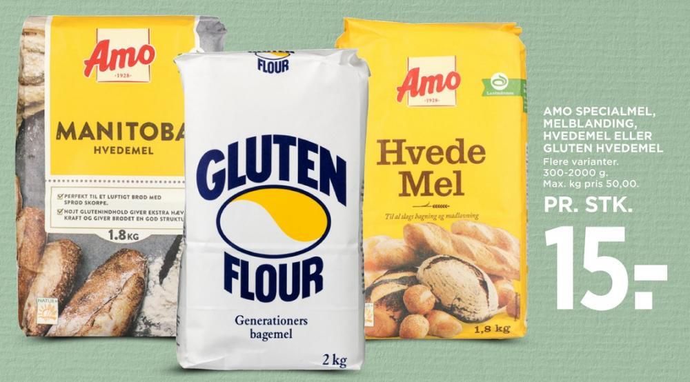 Gluten Flour, Hvedemel