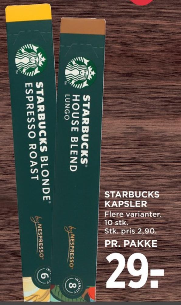 Starbucks House Blend Lungo, Kaffekapsler