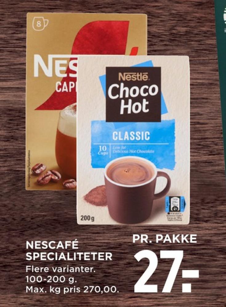 Nescafe, Instant Kaffe Cappuccino