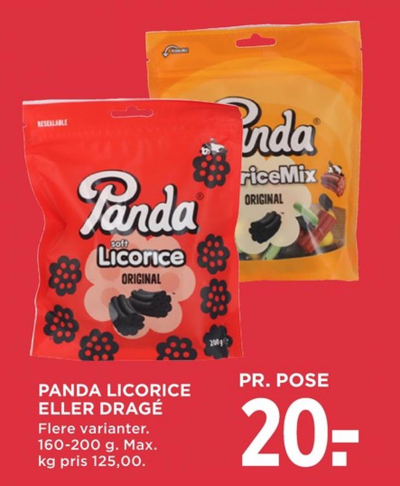 Panda Licorice, Lakridspose Original