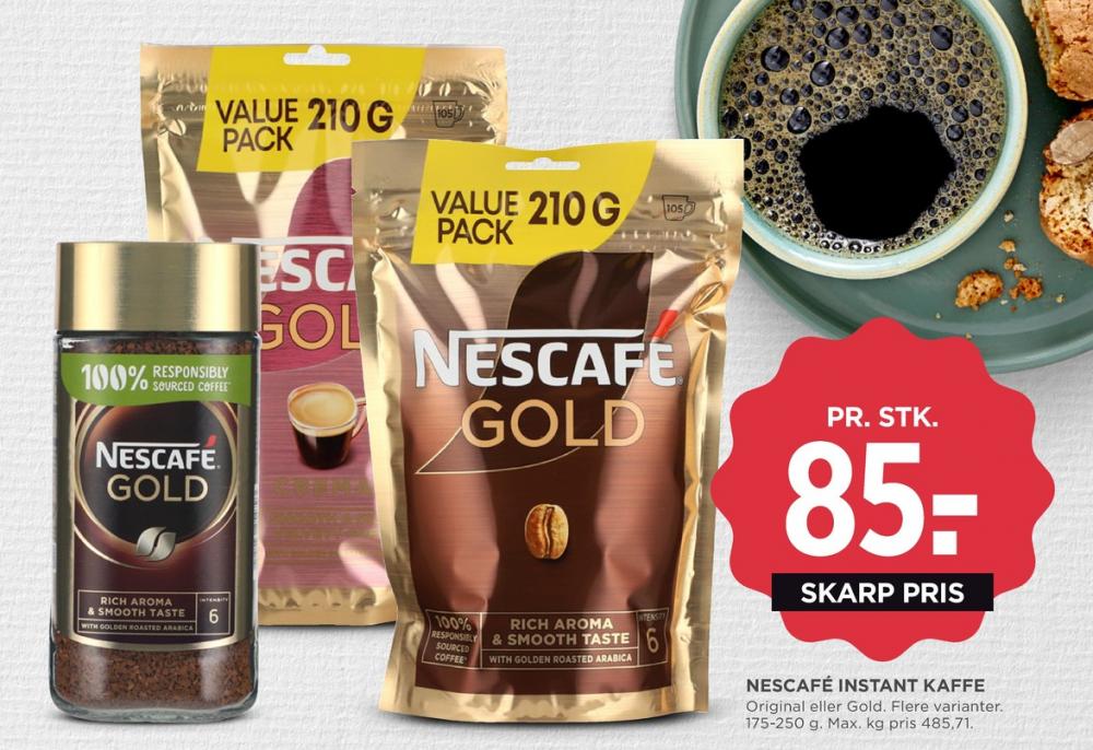 Nescafe Gold, Instant Kaffe