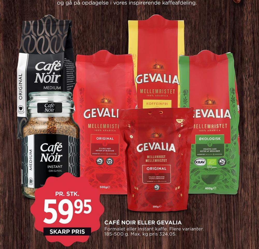Gevalia Original, Kaffe Formalet