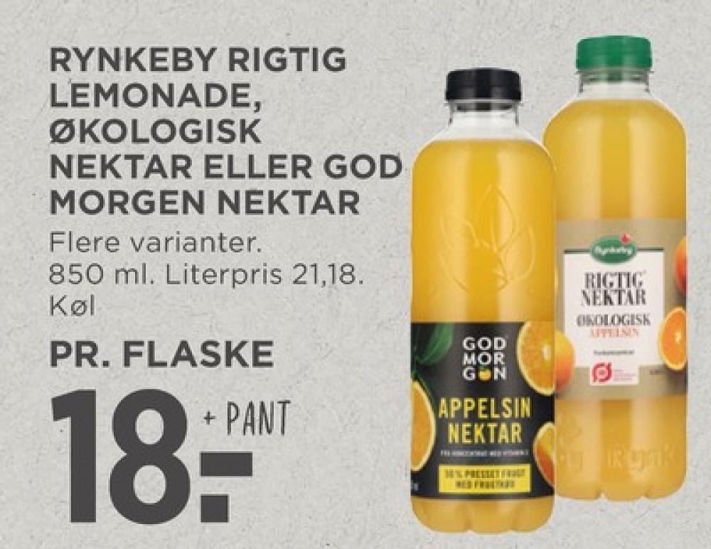 Rynkeby Rigtig Nektar, Appelsinjuice