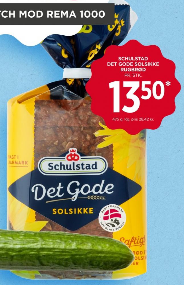 Schulstad Det Gode, Solsikkerugbrød