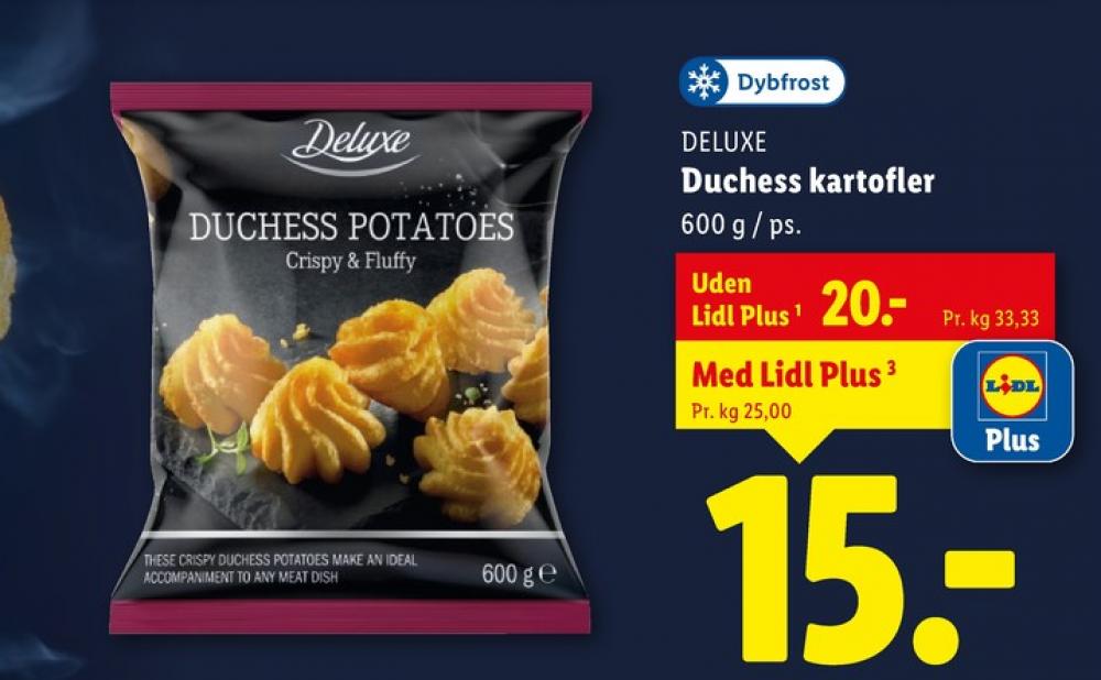 Deluxe, Duchess Potatoes
