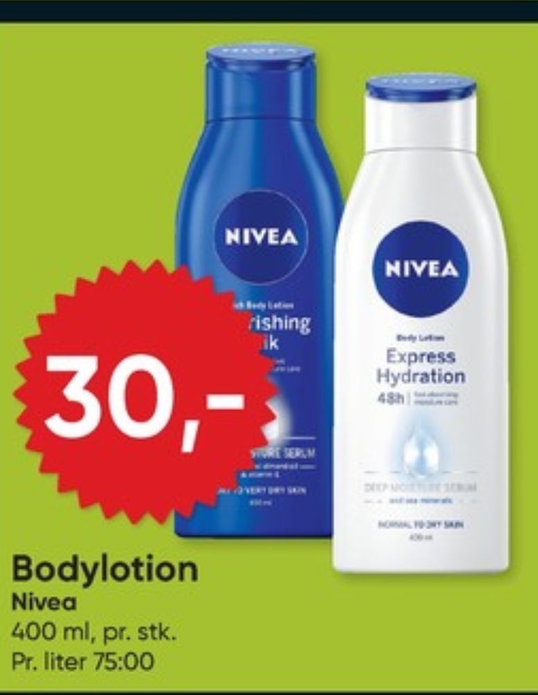 Nivea, Bodylotion
