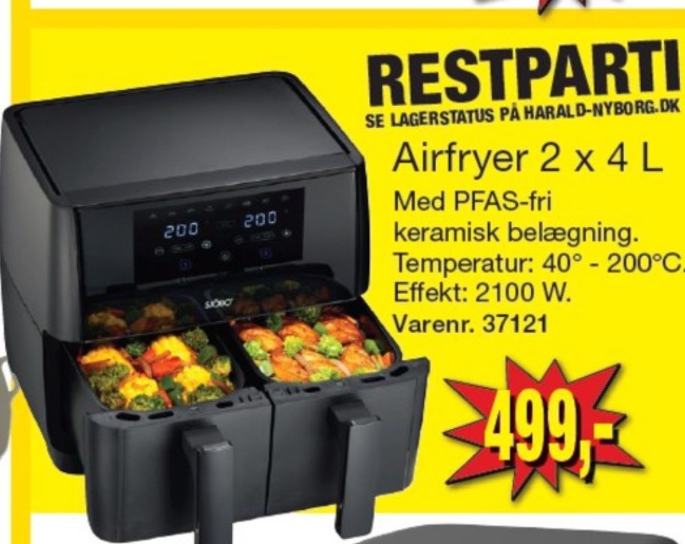 SJÖBO, Airfryer