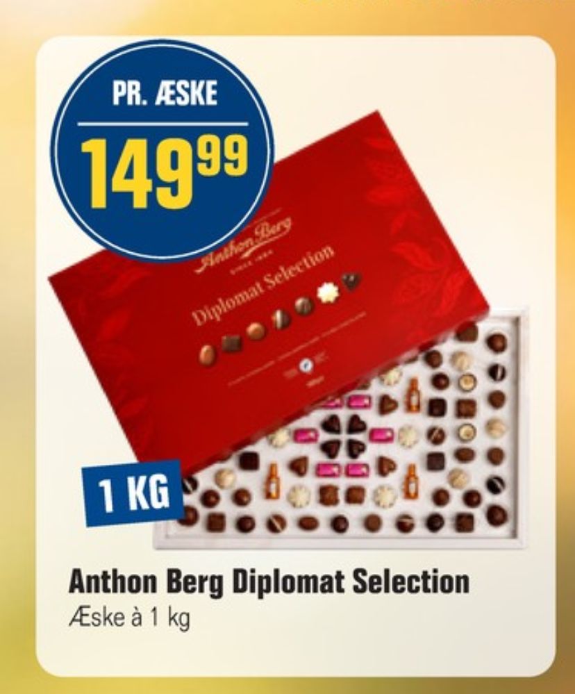 Anthon Berg Diplomat, Dessertchokolade