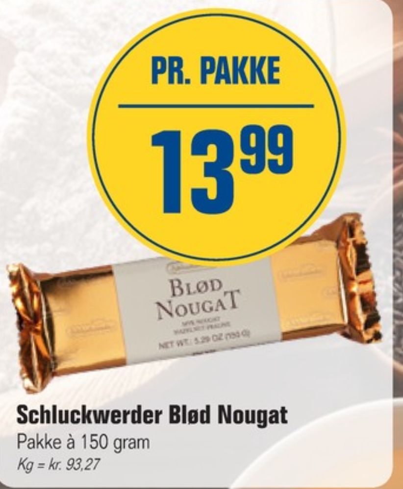 Schluckwerder, Nougat