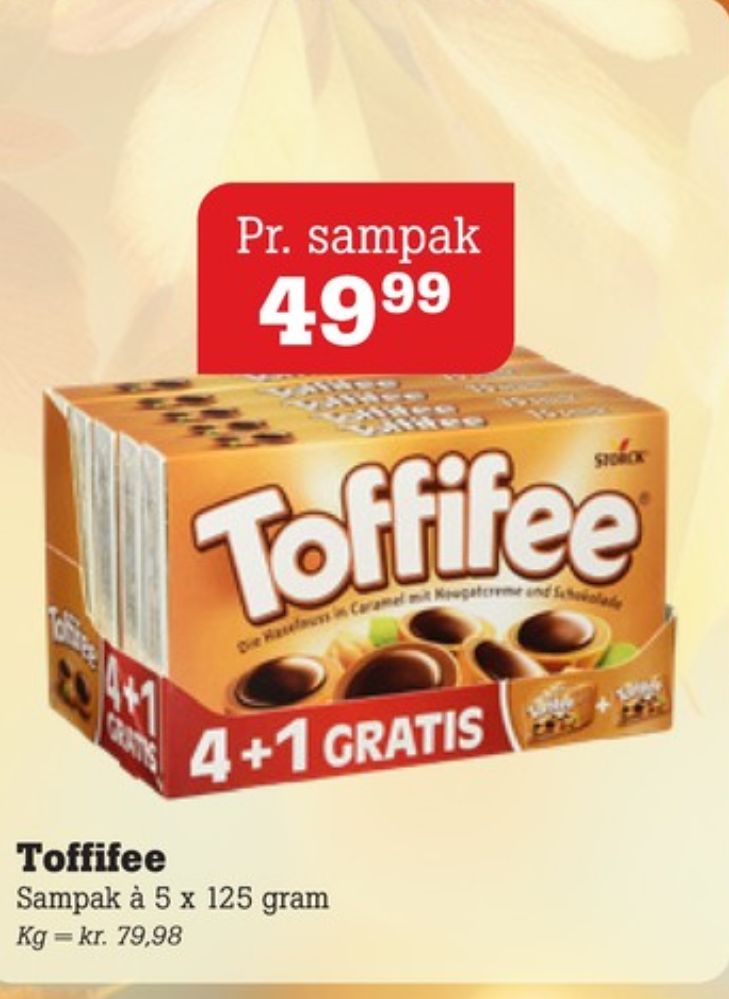 Toffifee, Dessertchokolade