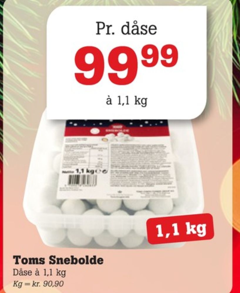 Toms Snebolde, Snebolde