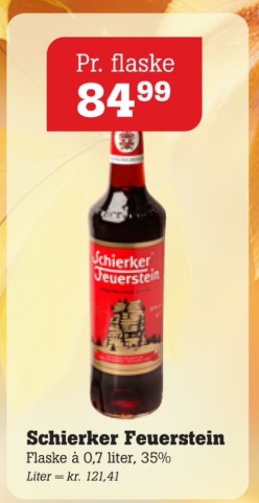 Schierker Feuerstein, Bitter