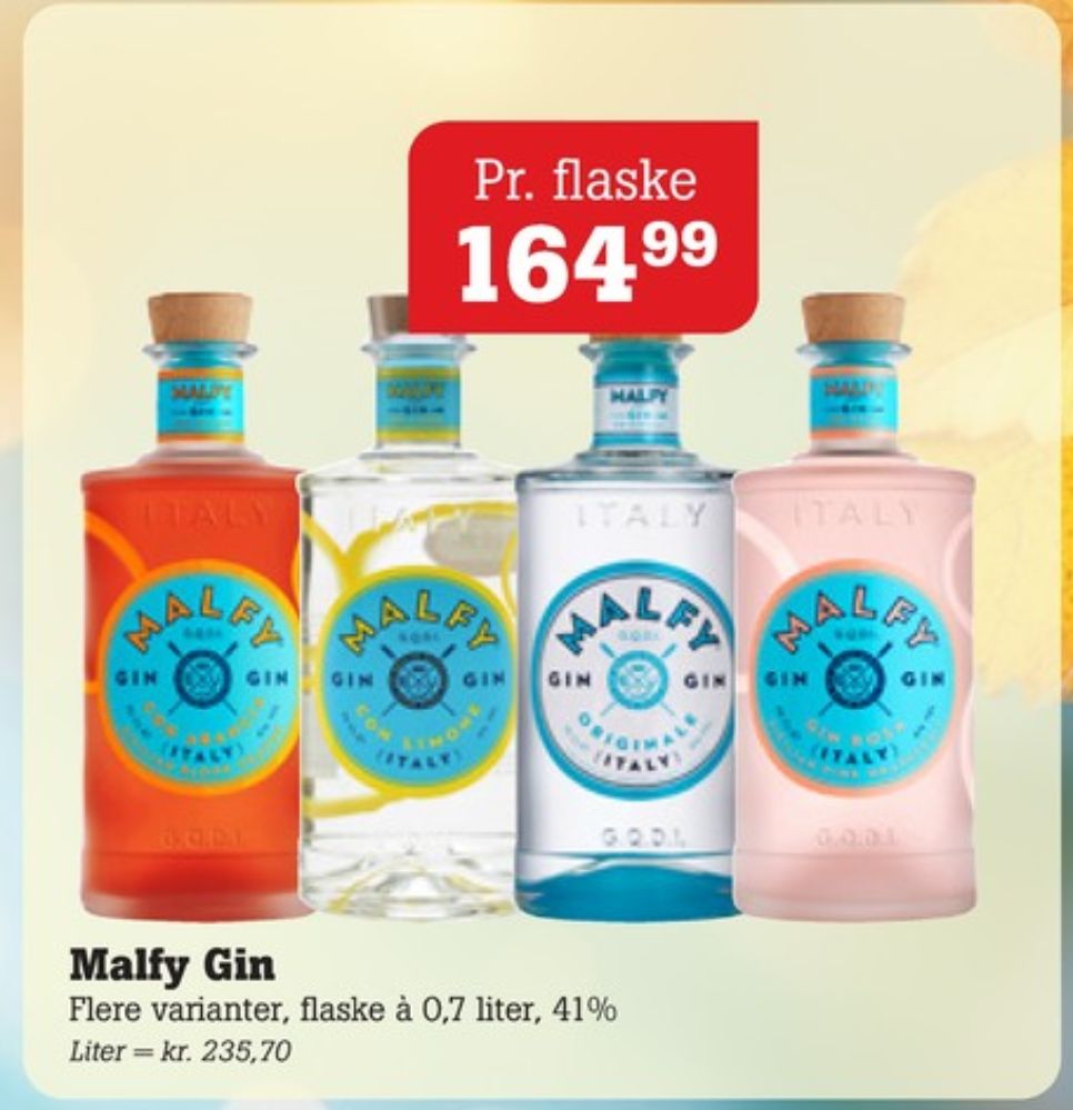 Malfy Con Limone, Gin