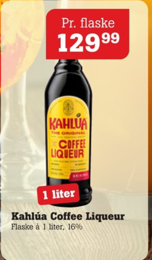 Kahlua, Likør
