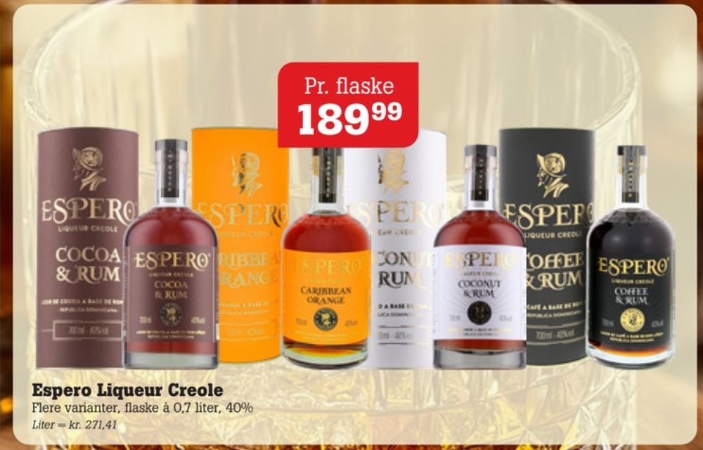 Espero Coconut & Rum, Rom