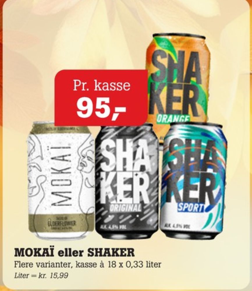 Shaker, Sport RTD 18 pk.
