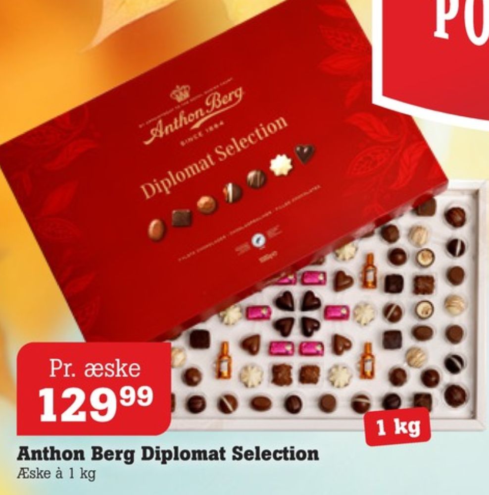 Anthon Berg Diplomat, Dessertchokolade