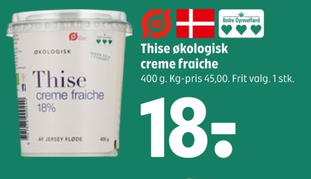 Thise, Creme Fraiche 18%
