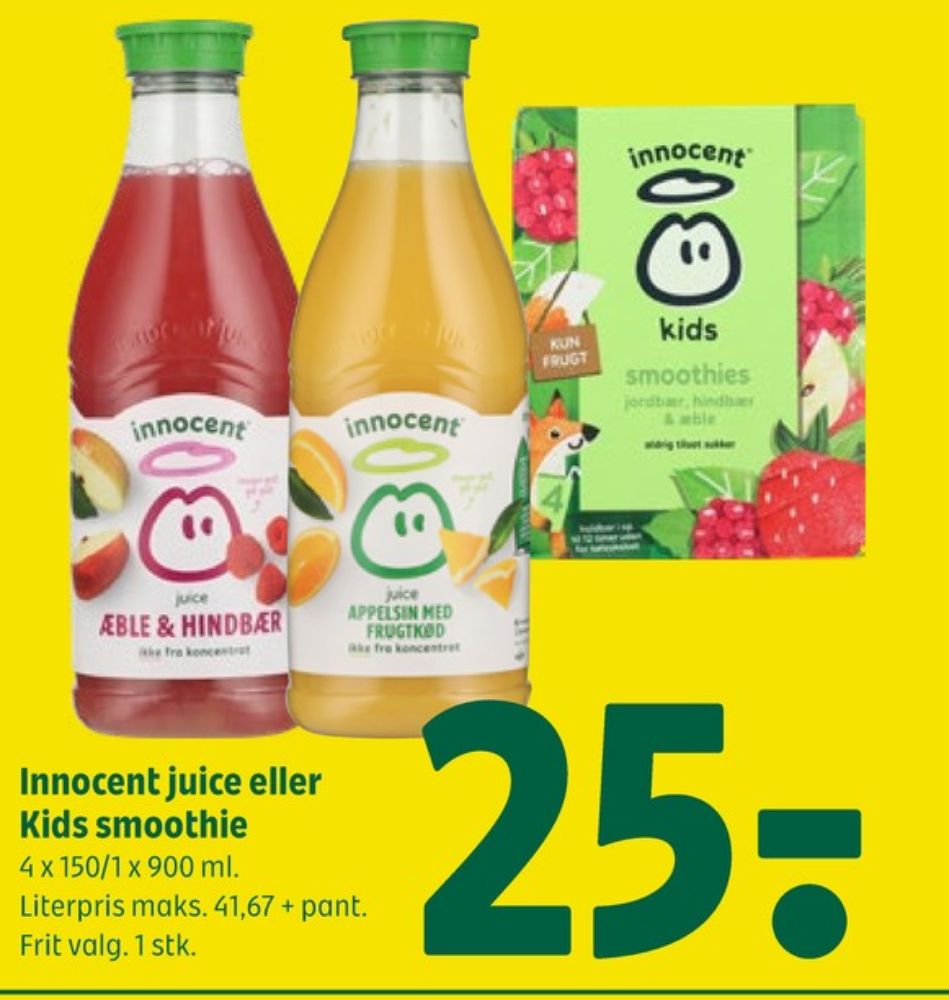innocent, Appelsinjuice med frugtkød