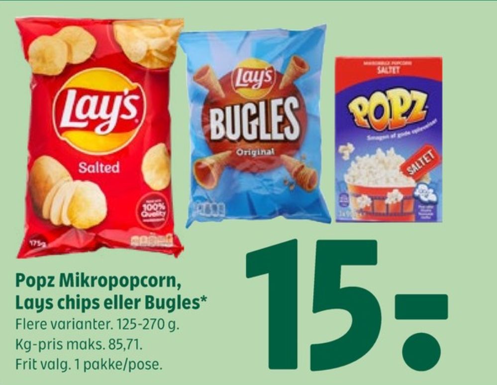 Popz, Popcorn Salted