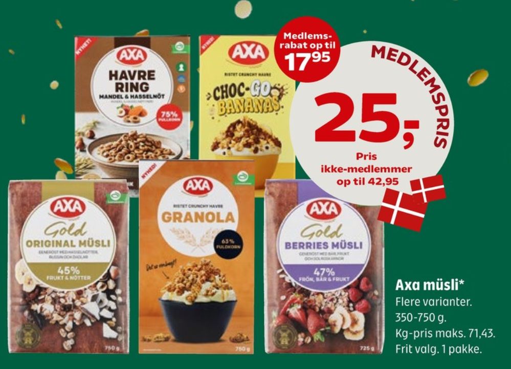 Axa, Gold Original Müsli 