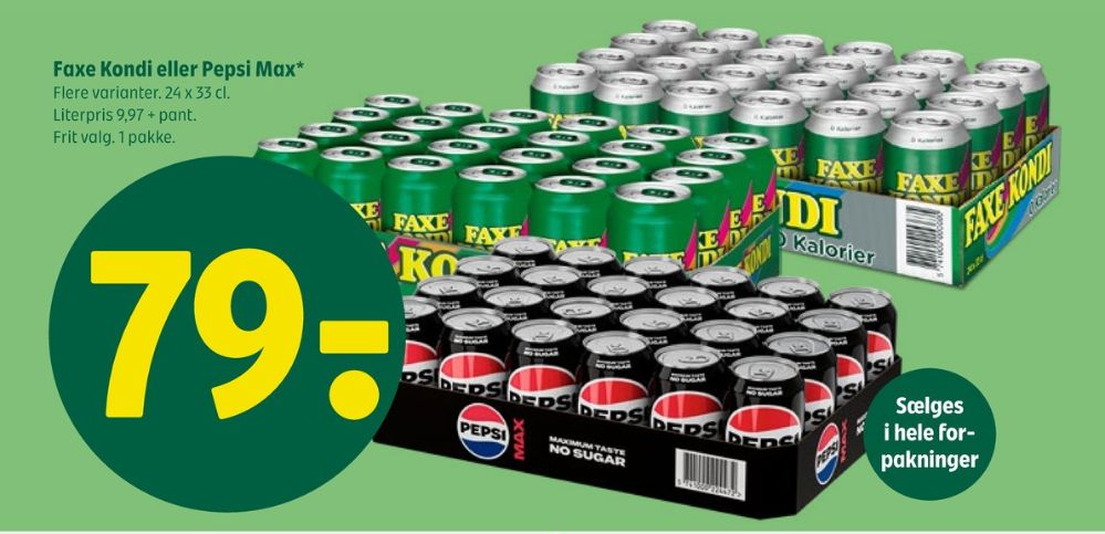 Pepsi Max, Cola 24 pk.