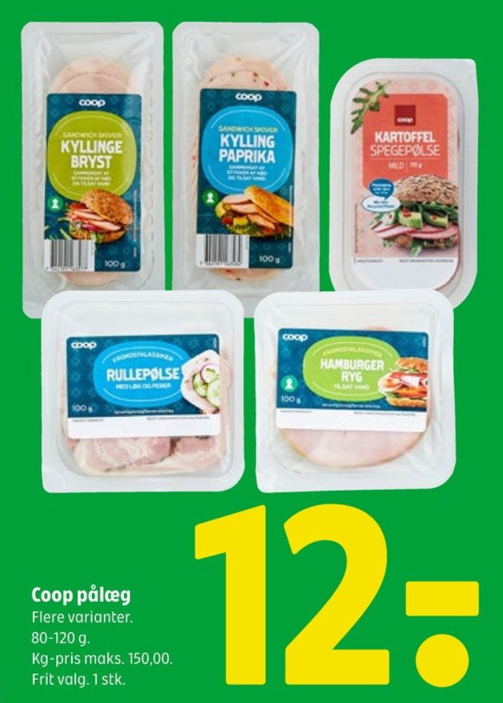 Coop, Kyllingebryst - sandwich skiver