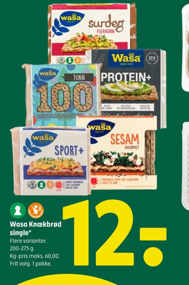 Wasa, Protein+ Knækbrød