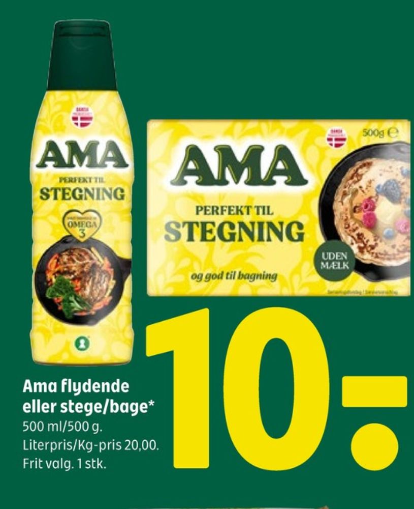 Ama, Margarine-fast