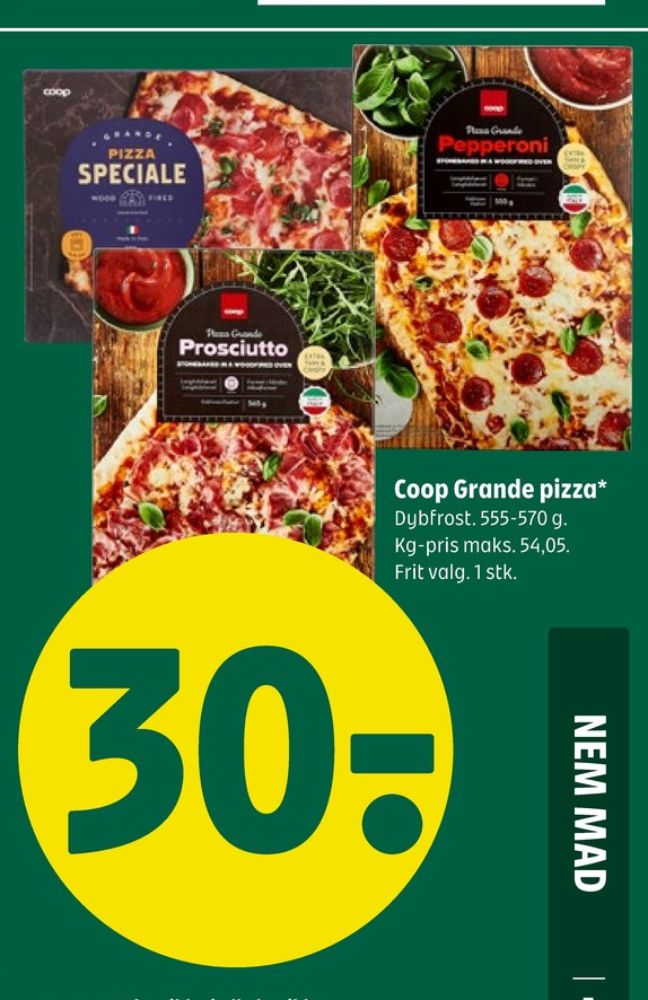 Coop, Pizza Speciale