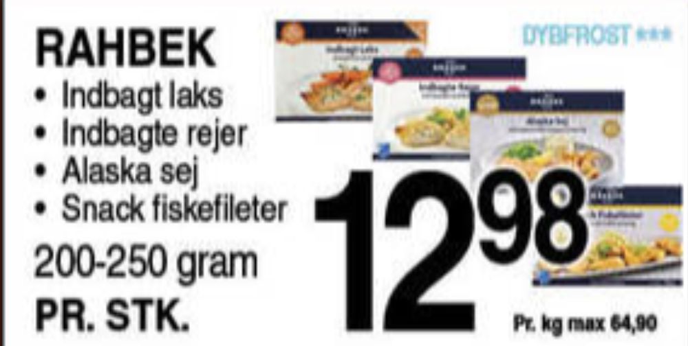 Rahbek, Indbagt Laks med Julienne sauce