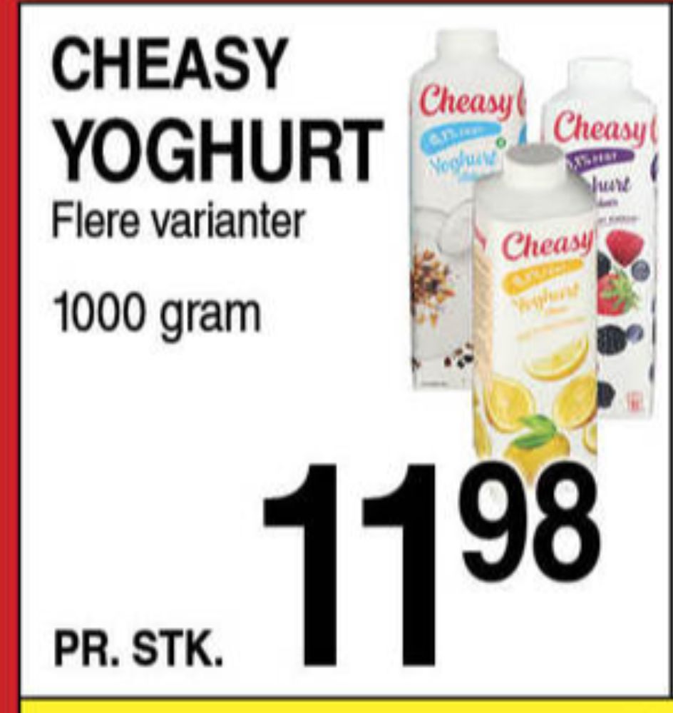 Cheasy,  Appelsin, Ananas & Mango Yoghurt 
