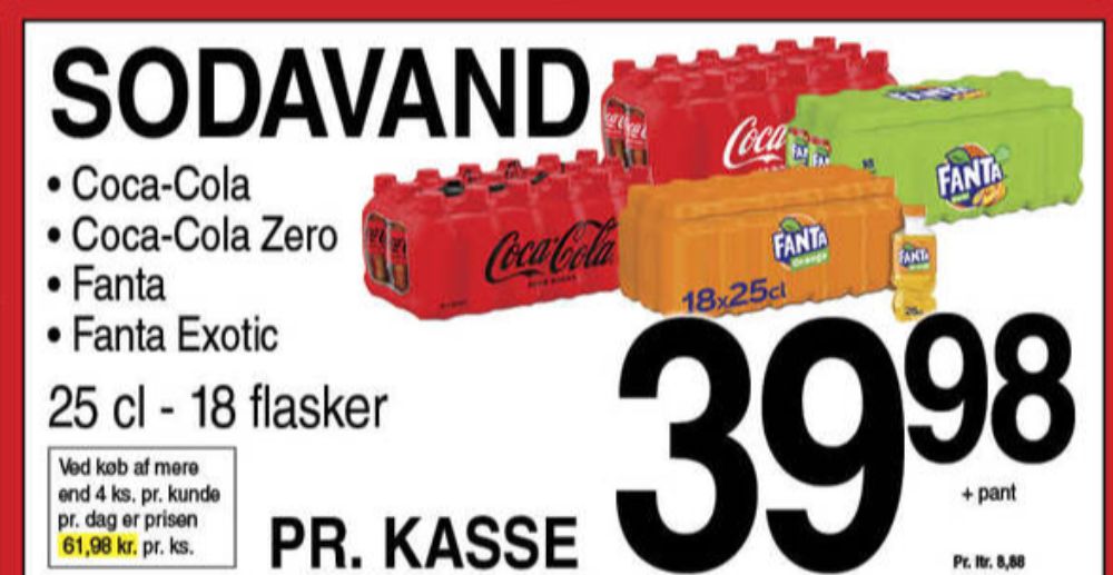 Coca Cola, Cola 18 pk.