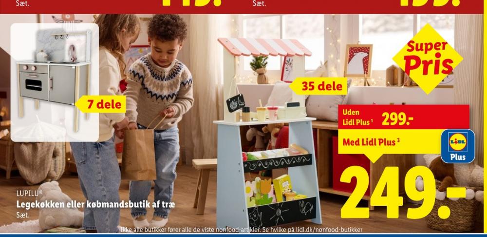 Lupilu, Legekøkken