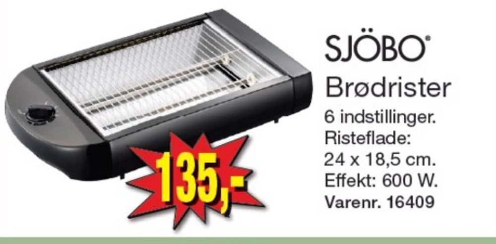 SJÖBO, Brødrister