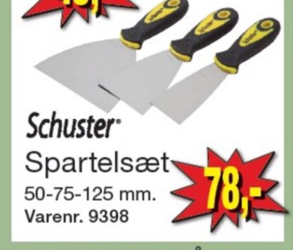Schuster, Spartel