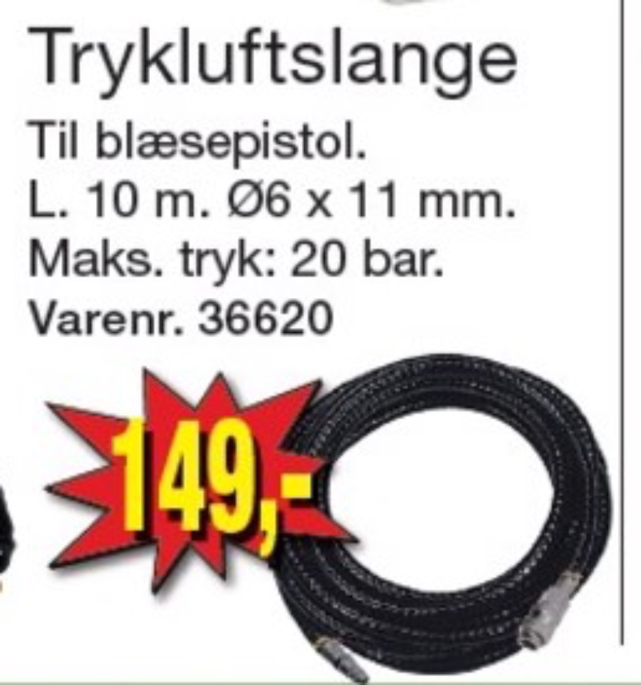 Trykluftslange