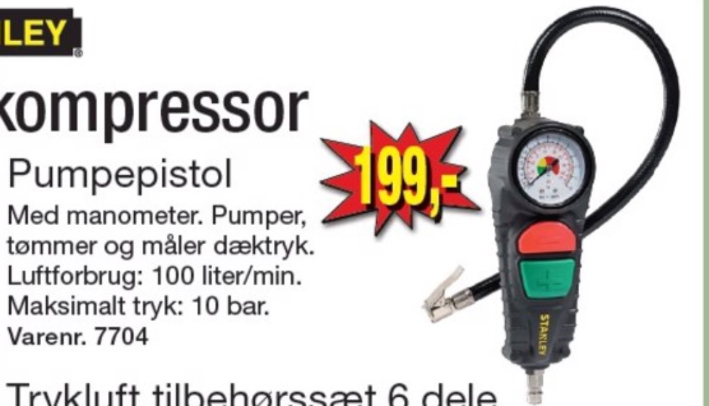 Stanley, Pumpepistol